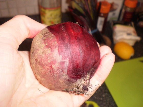 Ruby red beetroot
